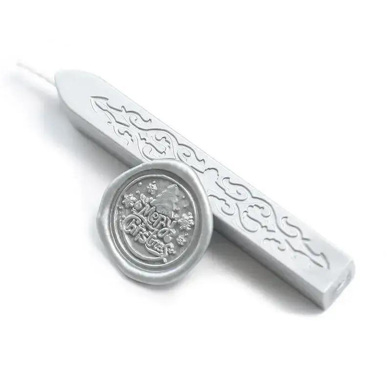 1/13PCS Sealing Wax Stick Retro Seal Stamps Letter Wedding Invitations 90*10*10mm Vintage Cord Wick Vintage Sealing Wax Sticks