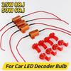 2/4 PCS 25W 50W Car LED Canbus Decoder 8ohm 6ohm Load Resistors for Automobile Turn Signal Lantern License Plate Lamp Resistance