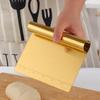 Stainless Steel  Scraping Board Cake Cutting Dough Knife Pizza Scraper Decorating Tool Kitchen Accessories Baking