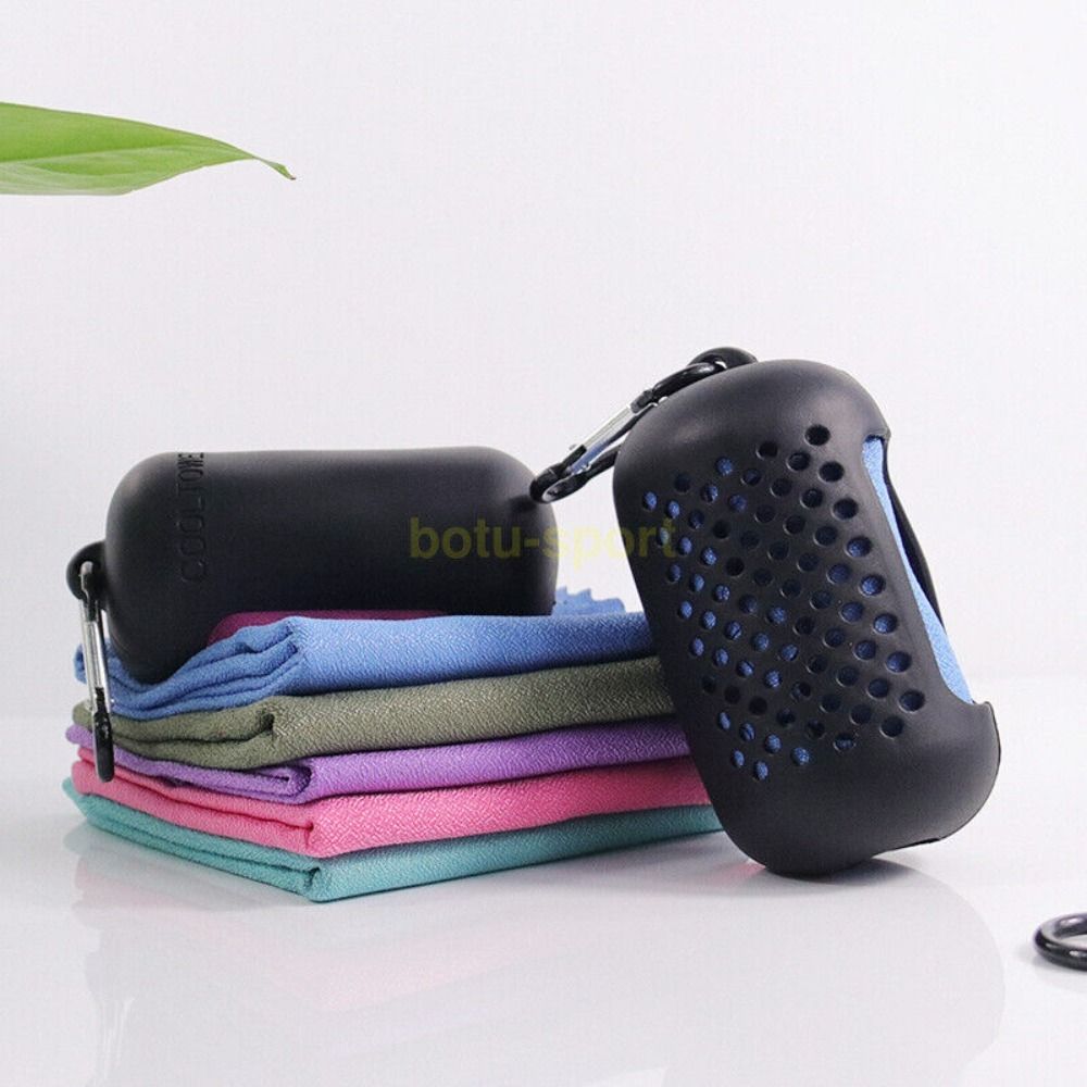 Летнее Портативное Спортивное Охлаждающее Ледяное Полотенце из Микрофибры Холодное Спортивное Полотенце Фитнес Охлаждающее Полотенце Кемпинг