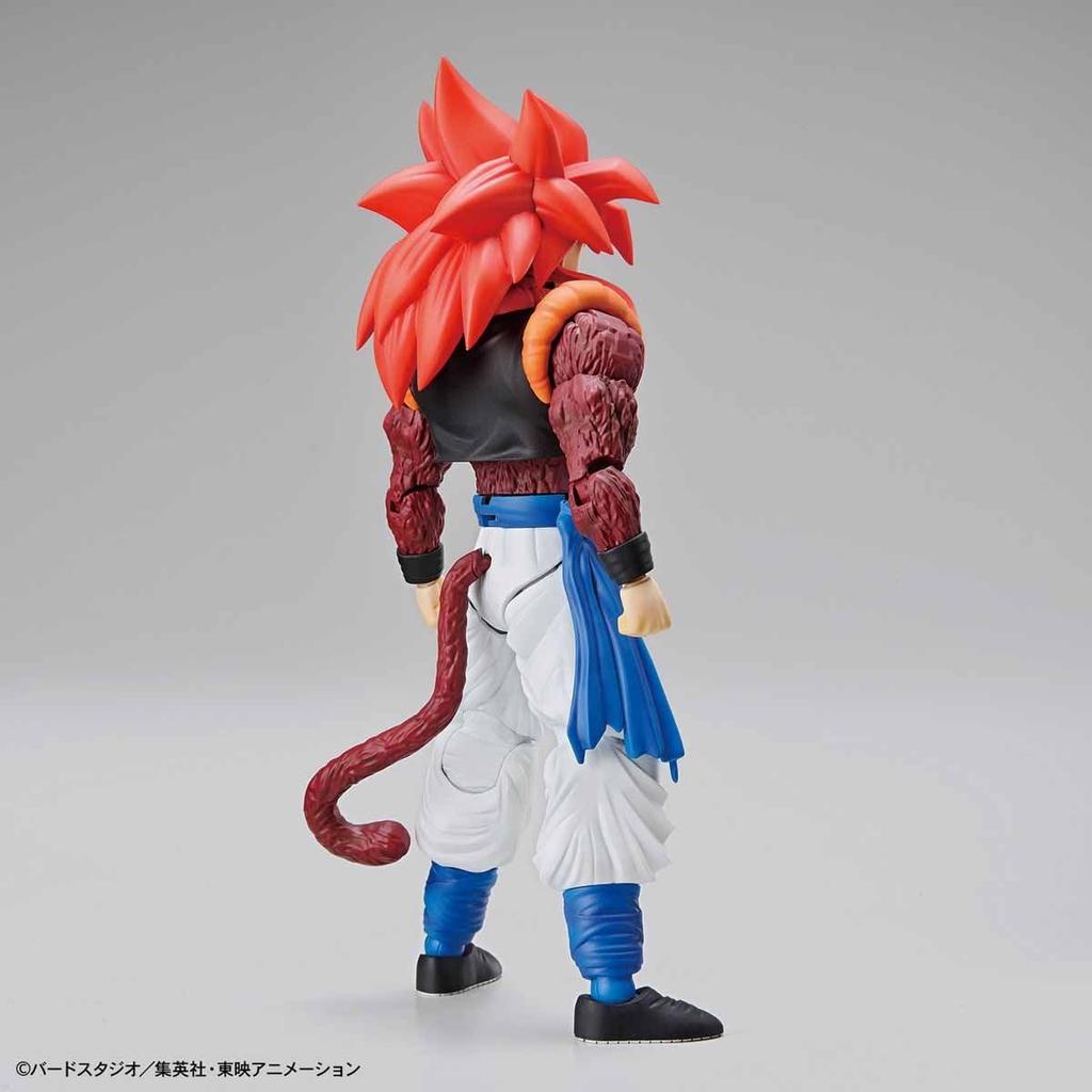 Стандартный пластиковый модельный набор Figure-rise Super Saiyan 4 Гогота из Dragon Ball Super, предварительно окрашенный