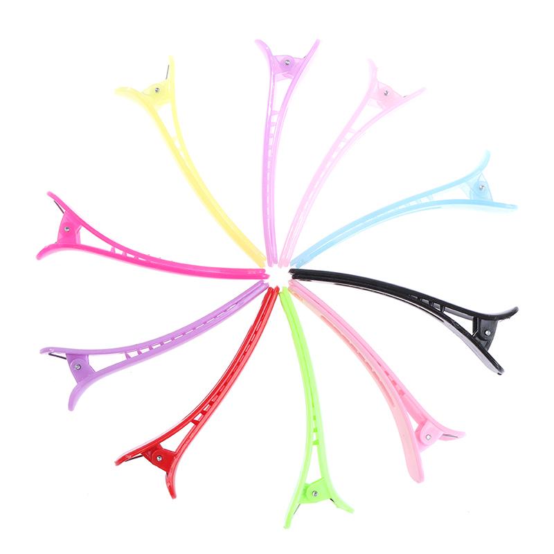 10Pcs/Set Professional Basic Hair Grip Clips Sectioning Salon Styling Hair Clips