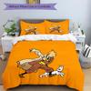Tintin'S Dynamic Adventure Print 3Pcs Bedding Setduvet Cover With 2 Bedropillowcase Home Birthday Gift