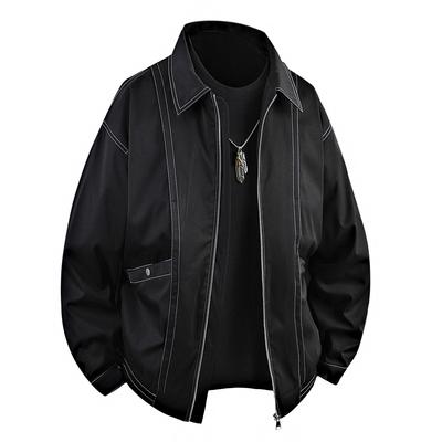 Куртка Мужская Рабочая одежда Осень и Зима Свободная Куртка Ветрозащитная Штурмовая Ветровка Тонкий Стиль Американская Спортивная Куртка