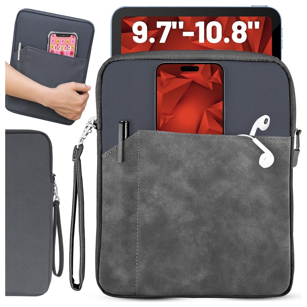 Alogy Sleeve Bag for Apple Ipad Samsung Lenovo Xiaomi 9.7" - 10.8" Tablets Gray