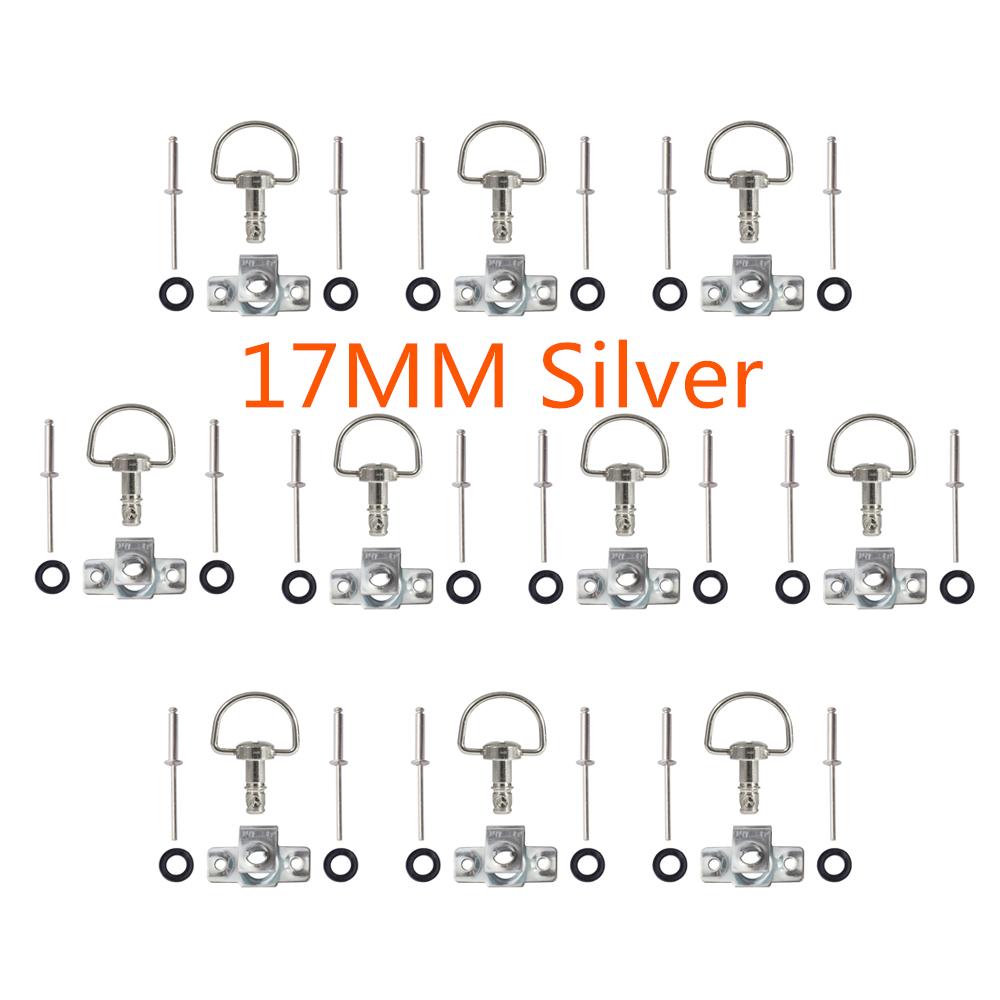 Universal Quick Release D-ring Turn Rivet Race Fairing Fastener 14MM/17MM/19MM For Honda For yamaha For suzuki For BMW