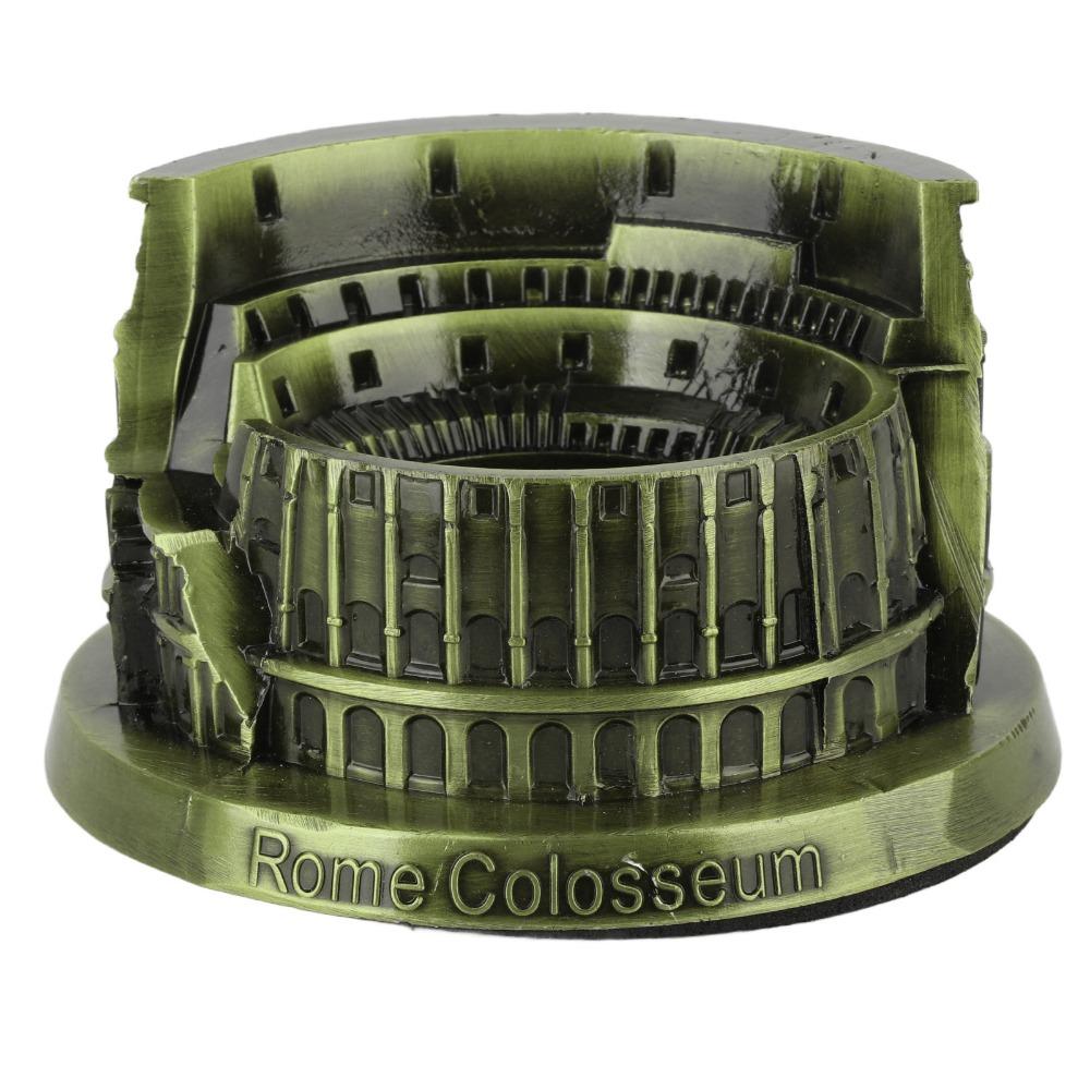 Alloy Roman Colosseum Model Desktop Display Ancient Rome Decor Home Decoration