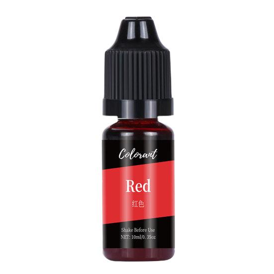 10ml Not Stimulating Aromatherapy Pigment Easily Dispersible Reusable Liquid Soap Colorant Candle Dye