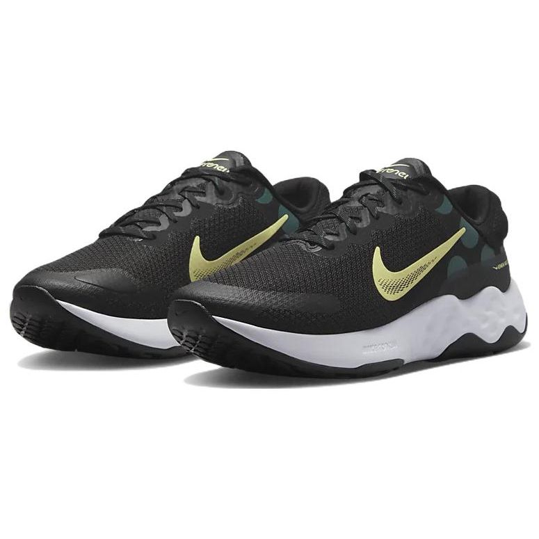 Nike Кроссовки мужские Renew Ride 3 Черный Лимонный Шифон Выцветший Еловый Белый DC8185-007