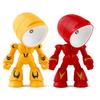 Творческий мультфильм DIY небольшой ночник мини-украшение для рабочего стола магнитная настольная лампа робот-герой военная полиция подарок для парня