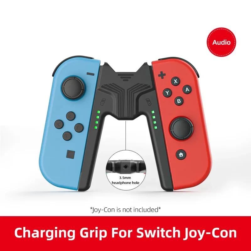 Portable Charging Grip Bracket for Switch Joycon Handle Gaming Controller Grip Charging Station for Nintendo Switch Accessories