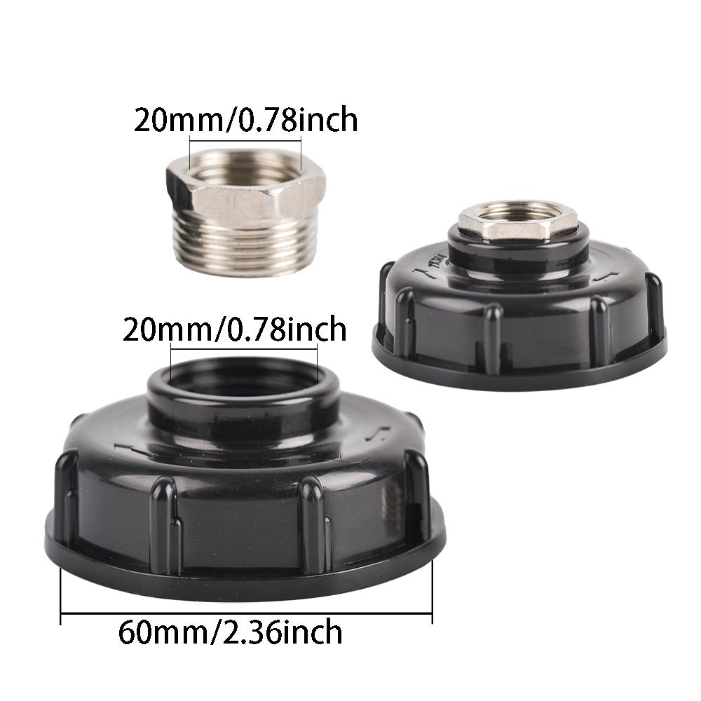 1/2" 3/4" 1" внутренняя резьба IBC бак адаптер S60 водопроводный кран соединитель клапан замена фитинг инструмент для полива сада 1 шт