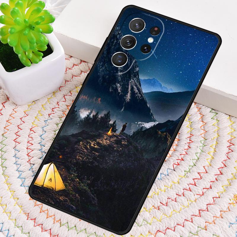 Кемпинг Природа Горы мягкий Чехол для телефона для Samsung Galaxy note 10 pro S26 Ultra S23 S24 FE S25 S21 S22 PLUS ударопрочный Чехол