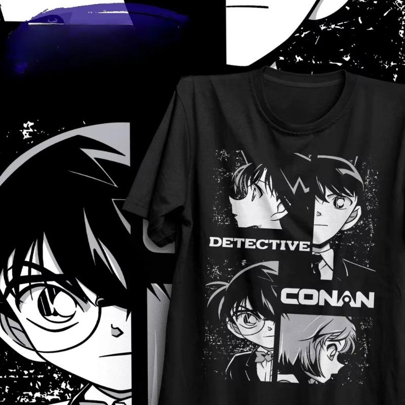 Detective Conan T-shirt Anime Lover Comic Gift Women's Clothing Vintage Goth Gothic Vêtements Manga Harajuku Personality Y2K
