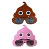 Смешные Очки-Какашки Форма Какашки Вечеринка Солнцезащитные Очки День Рождения Фото Реквизит Фестиваль Аксессуар Очки для Дискотеки Розыгрыш Подарок