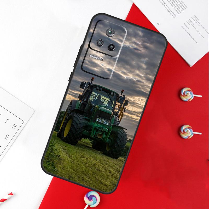 Чехол для телефона Xiaomi 11T 12T 13T 14T Pro 13 14 15 Ultra POCO X7 Pro X3 X5 X6 F5 F6 M6 Pro с рисунком Сельскохозяйственный трактор