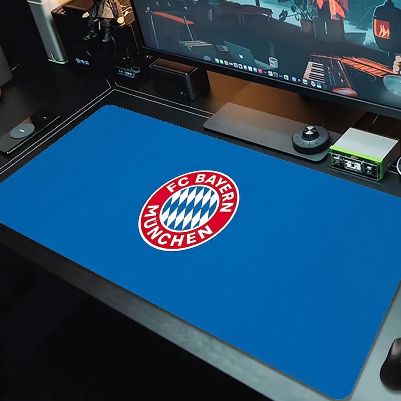 Коврик для мыши FC Bayern Munich Большой игровой коврик для стола Нескользящий коврик для ноутбука/планшета XXL Коврик для мини-ПК с заблокированным краем