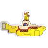 Yellow Submarine Embossed Fridge Magnet