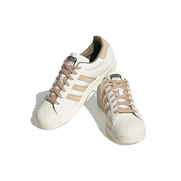 Adidas Оригинальные Superstar Прочные Легкие Низкие Кеды для Скейтбординга Коллаборация Унисекс Кеды для Скейтбординга Белые ID7447