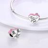 The Home Charms Beads 925 Sterling Silver Lovely House Dangle Fitfashionbracelet Necklace Diy Jewelry