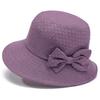 Spring Wide-brimmed Bucket Hat Casual Dome Bow Basin Hat Versatile Sun Hat