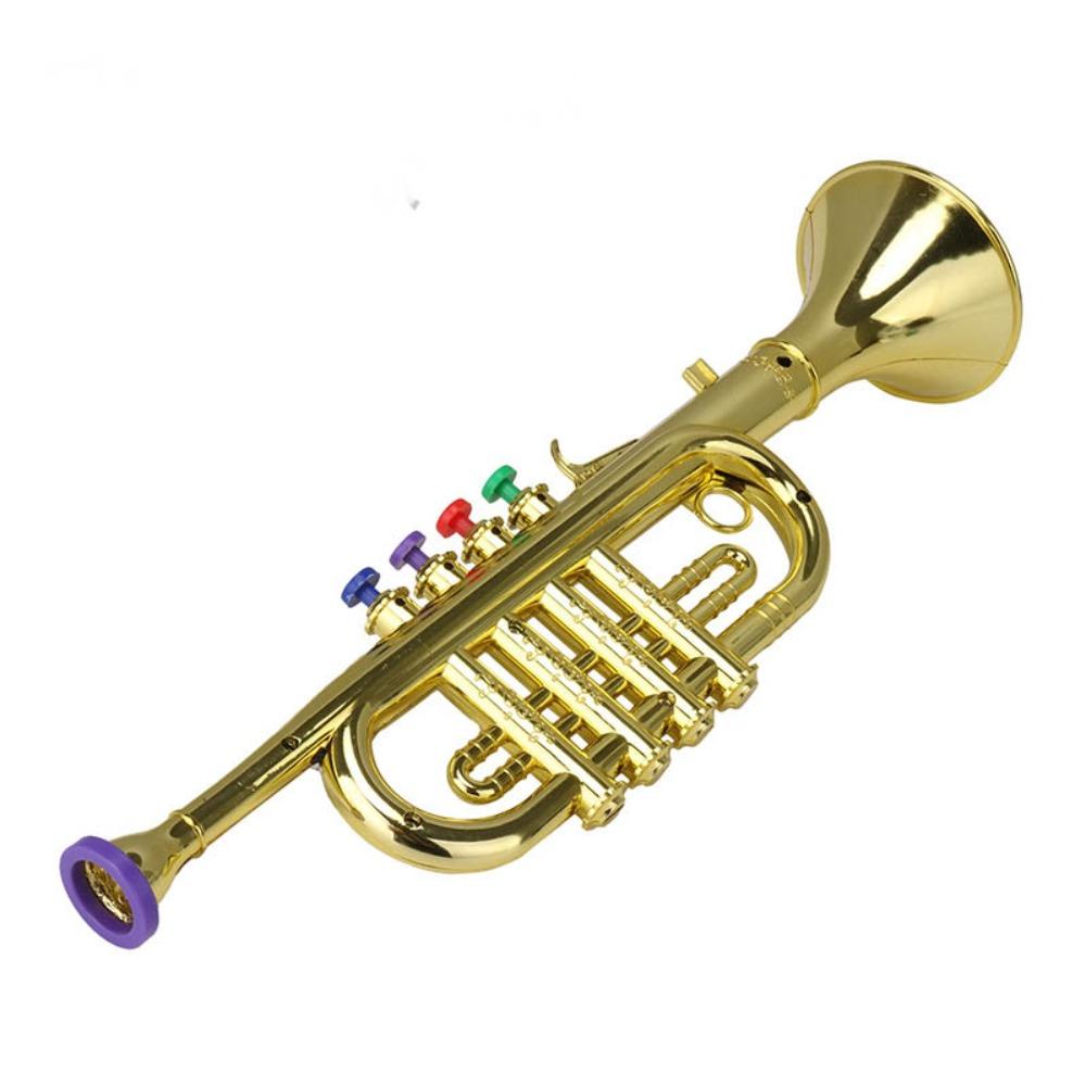 Simulated Musical Kids Saxophone Toy Silver Gold Musical Instruments For Toddler