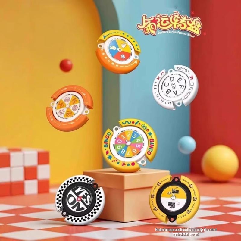 Daily Fate Wheel: Spin-the-Wheel, Eat What, Rock-Paper-Scissors Desktop Toy