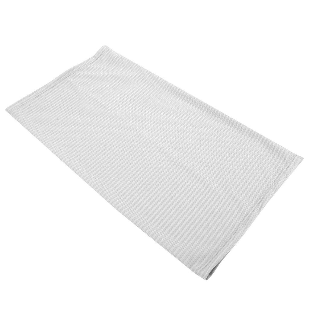 Outdoor Polyester DustPoof Scarf UV Protection Face Cover MultiPurpose Headband(White )