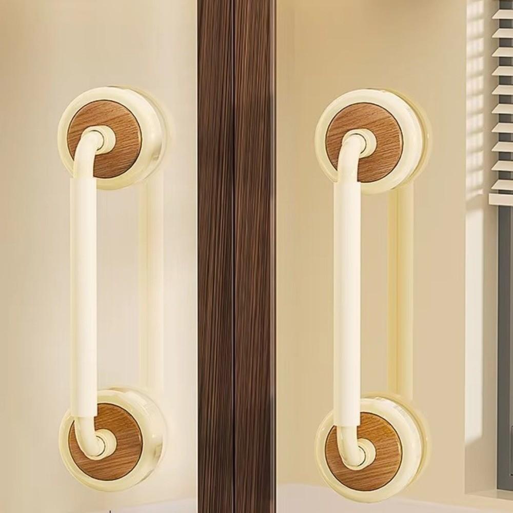 Anti-slip Suction Cup Door Handle Removable Bathroom Shower Auxiliary Handle Glass Door Window