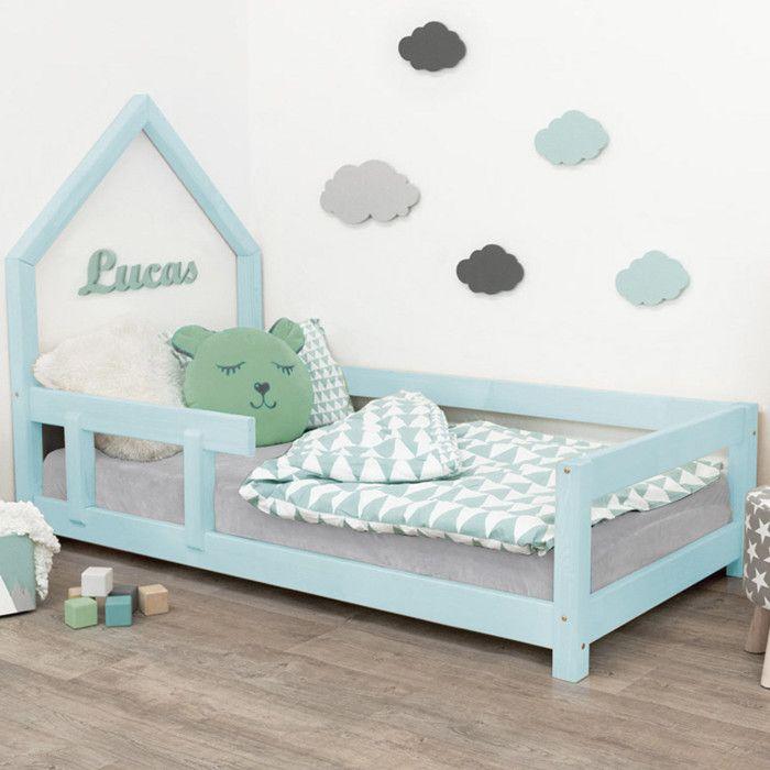 POPPI Children's Cabin Bed 80 X 160 Light Blue 2