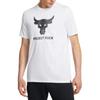 Under Armour Футболка с коротким рукавом Project Rock Payoff Graphic, мужская, белая 1383191-100