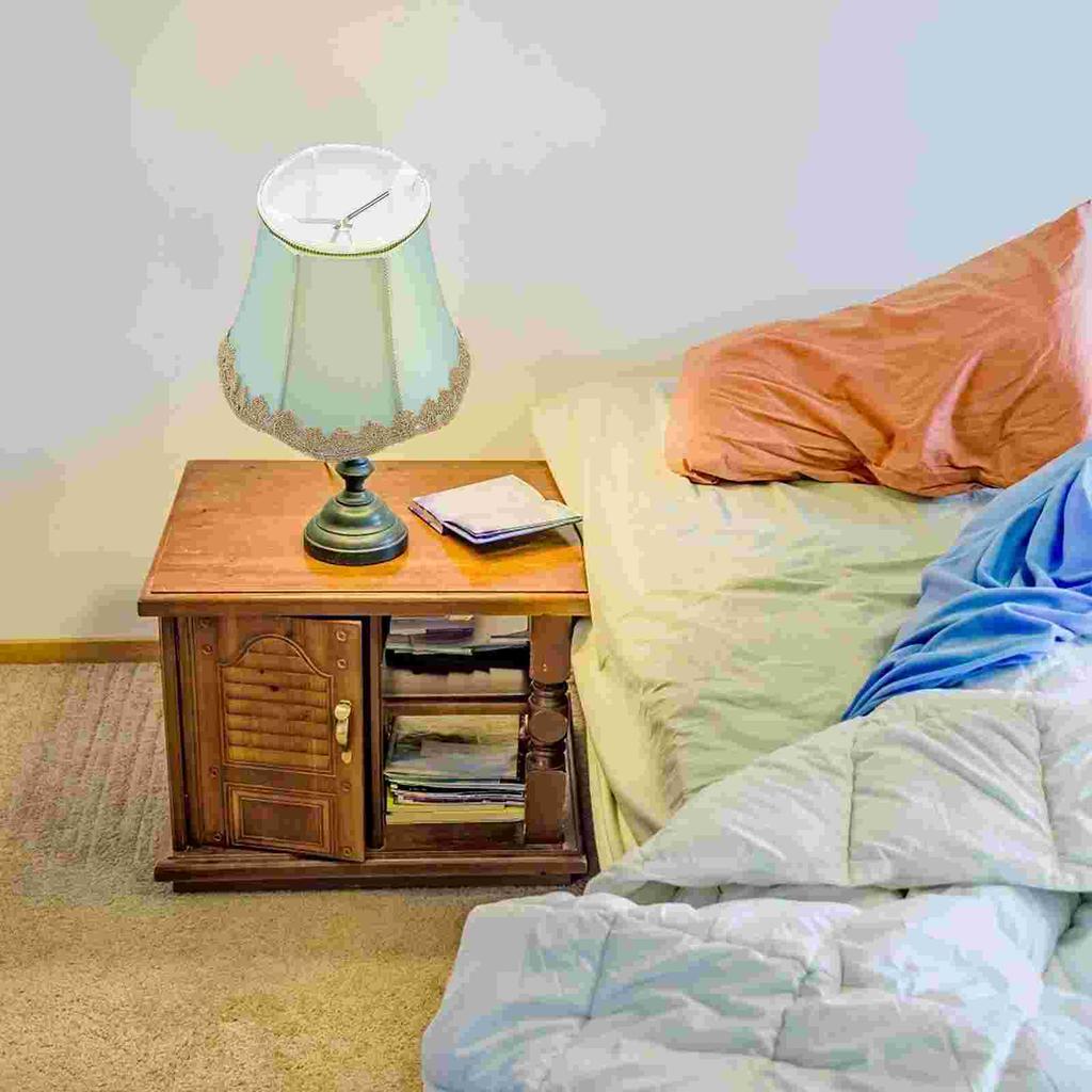 Средний Тканевый Абажур Абажур Колокол Тканевые Абажуры Маленький Абажур Замена Абажура Настольная Лампа Свет