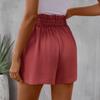 Summer Women's Pants Comfortable Casual High Waist Solid Color Shorts