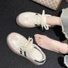 Niche Retro Color Matching Board Shoes Women's Spring New Light and Not Tired Feet Versatile Sports and Leisure Shoes