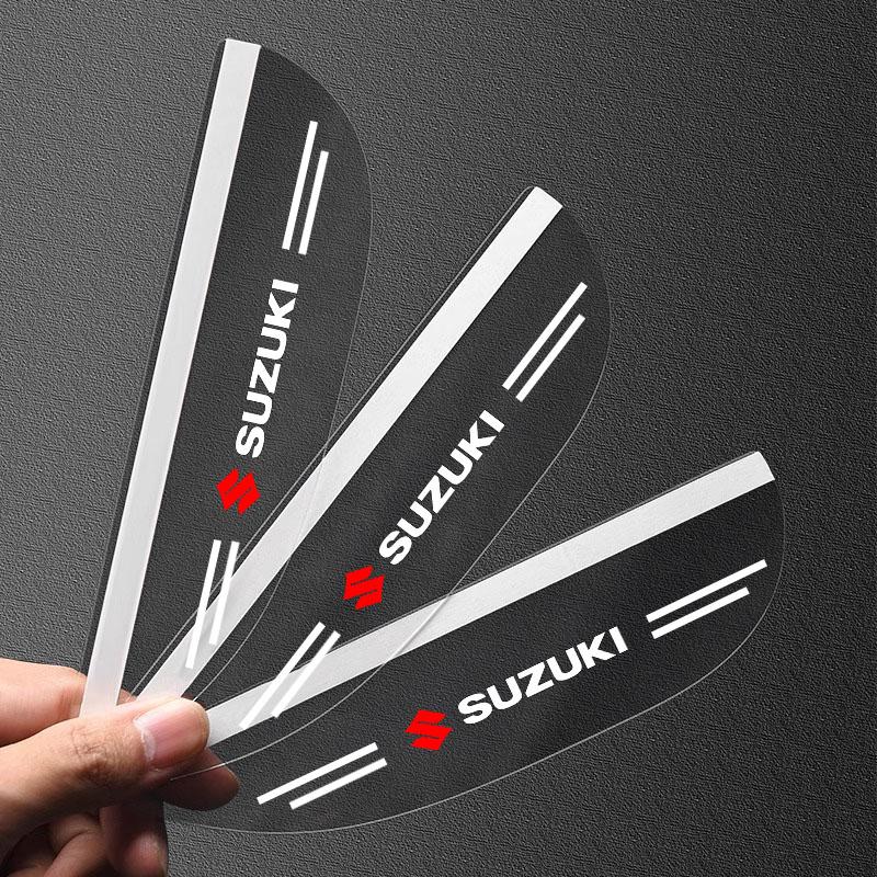 2 шт. Защитные накладки на боковые зеркала заднего вида автомобиля, накладки-дождевики, наклейки для Suzuki Jimny Samurai S-Cross SX4 GW250 Swift XL-7 ALTO IGNIS, аксессуары