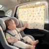 Cute Cartoon Car Curtains UV Protection Car Window Cover Universal Window Shade  Car Interior