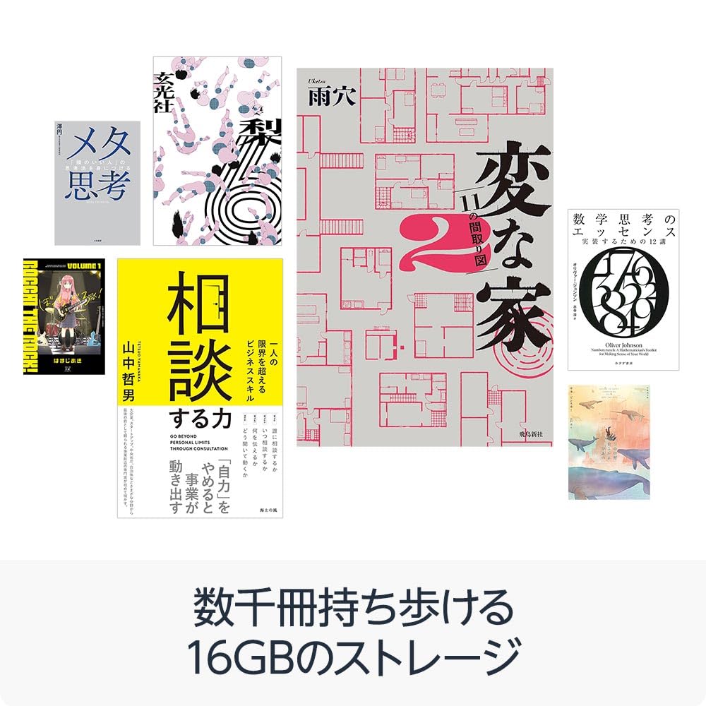 Amazon Kindle Easy On the Large Screen for Easy Battery Display No Ads - Eyes, Compact, Reading, 6-week Life, 6-inch E-reader, Matcha, 16GB,