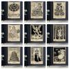 Mandala Tarot Tapestry Wall Hanging Psychedelic Human Witchcraft Bohemian Hippie Retro Poker Home Decor