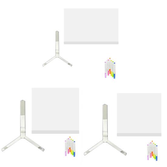 LED Note Board with 7 Colors Pen Reusable Easy To Use Glowing Acrylic Message Marker Board with Light LED Illuminated Drawing Board