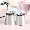1/2Pcs Reusable Stainless Steel Icing Piping Nozzles Pastry Tips Kitchen Cookies Cupcake Decorating Nozzle Cream Making Tools
