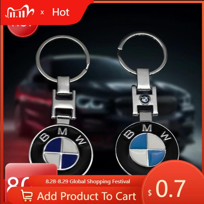 Автомобильная наклейка Горячая 2025 Металлический сплав Автомобильный значок Брелок Минималистичное кольцо для ключей Для BMW X1 X2 X3 X5 X4 X6 X7 G30 G20 G32 G11G12 F40 F3