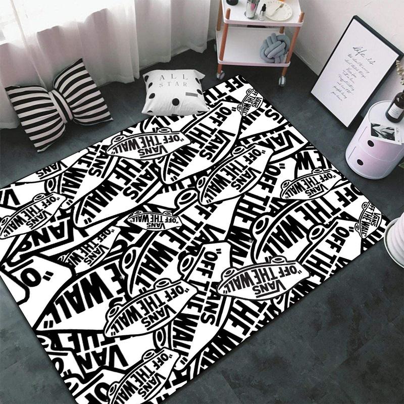 Fashion Logo Carpets and Rug 3D Printing Carpet Floor Mat Living Room Bedroom Large Area Soft Carpet(JM019)