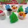 6/24 шт. рождественские кольца праздничные вечерние пальчиковые гирлянды Санта снежинка елка снеговик олень светящееся кольцо праздничные светящиеся игрушки