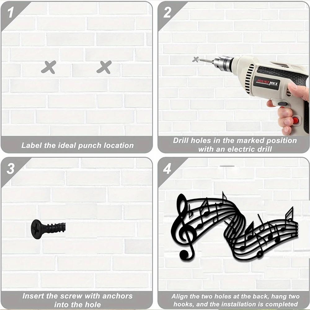 Примечание Металлическое настенное искусство Стильная цитата Настенная вывеска Элегантное металлическое настенное украшение Уникальная идея для подарка Идеальные настенные украшения для любого пространства