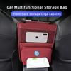 Emblems Car Seat Organizer Pocket Auto Seat Storage Bag Accessories For Volkswagen VW Polo Jetta Sagitar Magotan Passat B5 B6 B7 BDI1