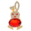 Rhinestone Rabbite Brooches For Women Animal Design Fashion Jewelry 2 Colors Available High Quality New Arrival