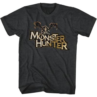 Monster Hunters - Мужская футболка с логотипом Mh