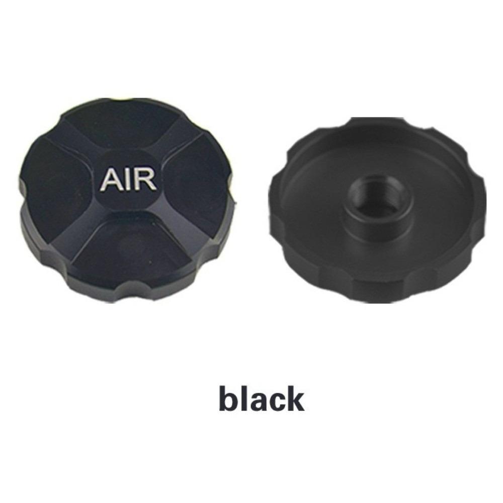 Aluminum Zinc Zinc Alloy Bike Air Fork Nozzle Cover Shock Absorption Bicycle Fork Cover Cap Road Bike
