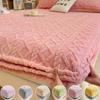 Pink Faux Fur Throw Blanket for Couch Bubble Cute Soft Warm Comforter Thick Furry Blanket for Sofa Bedroom Cozy Blankets for Women Gift Luxury Blanket