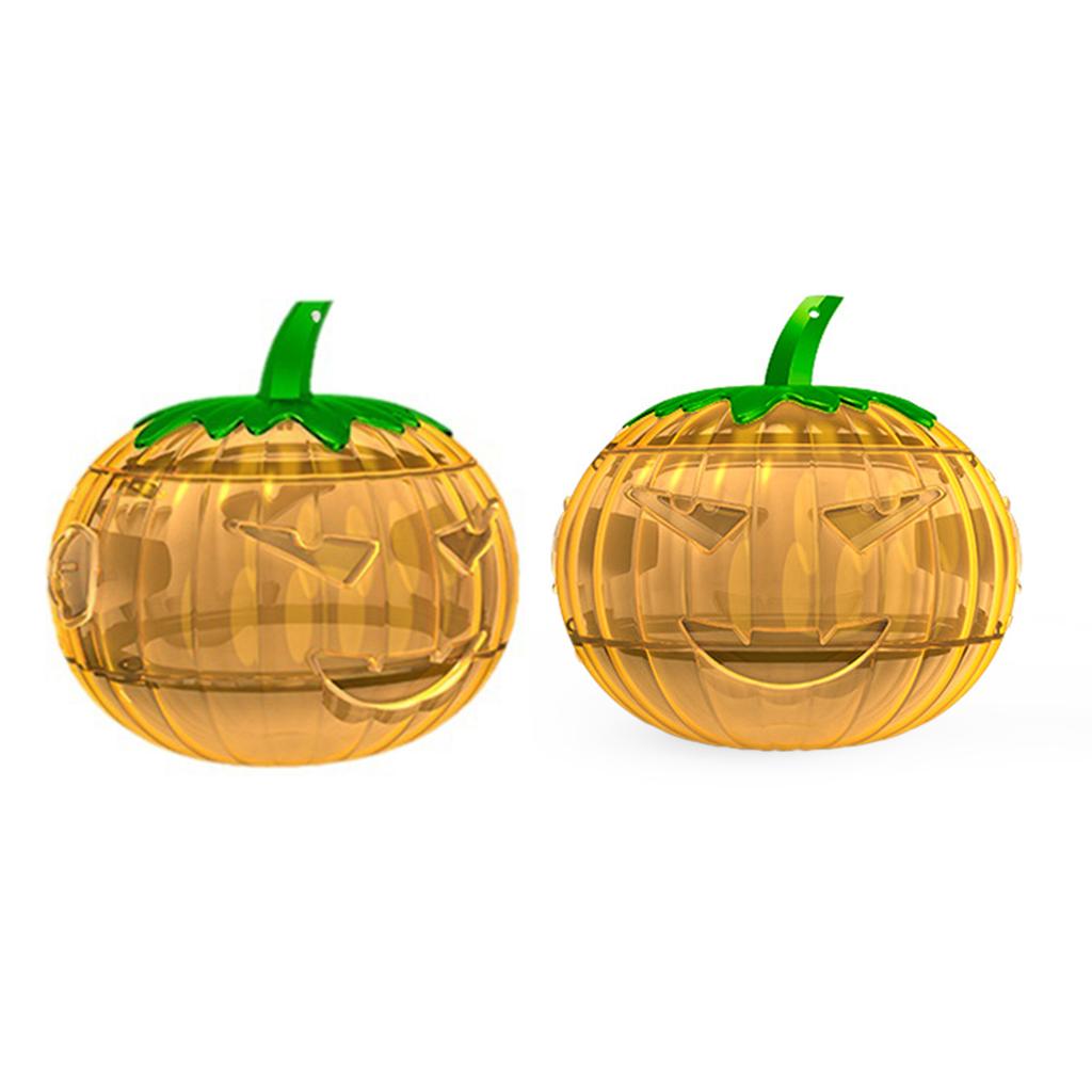 Ловушки для фруктовых мух в форме тыквы с 2-мя прочными подвесными ловушками для насекомых для использования на открытом воздухе